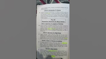 B.Sc. 1st sem physics syllabus #shorts#physics #coversong