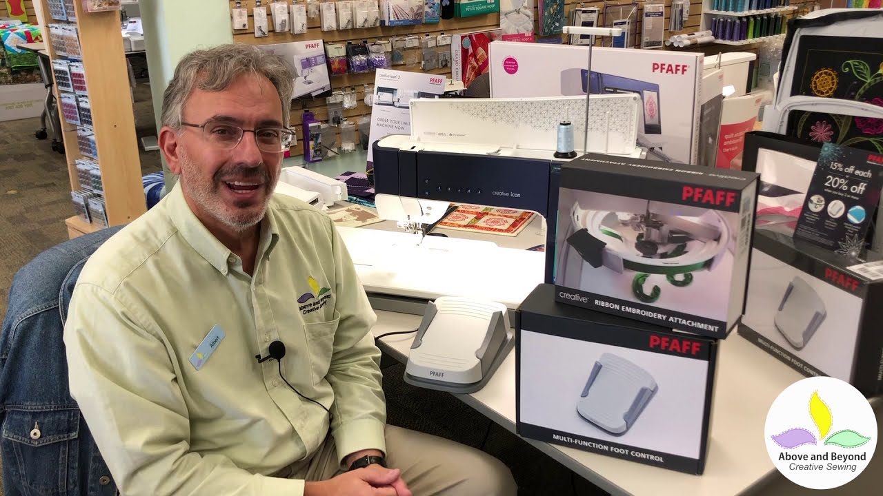 Pfaff Multi Function Foot Control YouTube