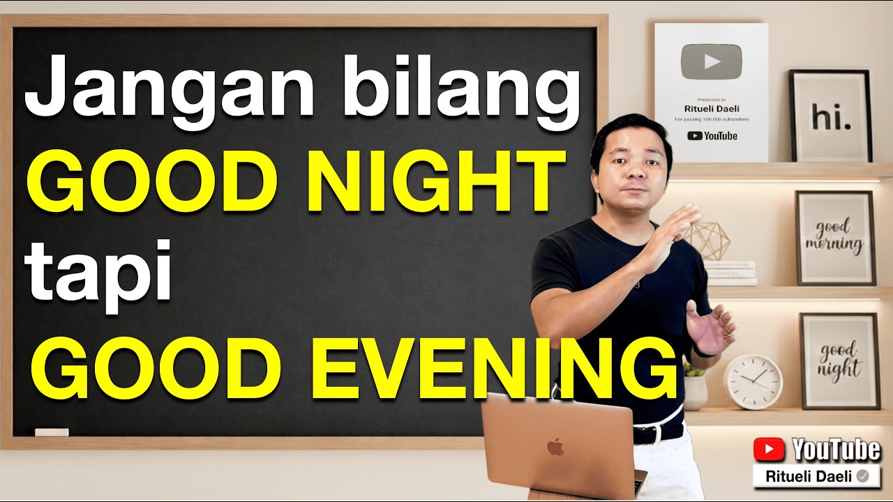 Cara BENAR memberi SALAM/MENYAPA dalam Bahasa Inggris - Pelajaran Tambahan dari Pemula 1