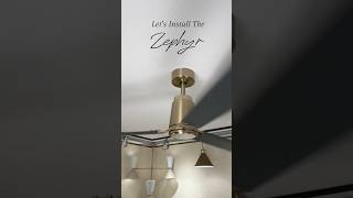Cyan Design Zephyr Ceiling Fan Installation