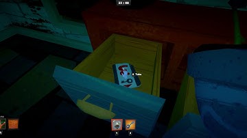 Secret Neighbour glitch game falling out of the map