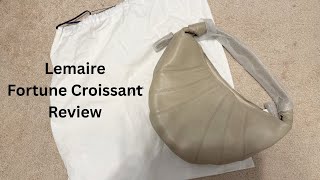 Lemaire fortune croissant bag review | it's the wrong color screenshot 2