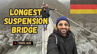 Longest Suspension Bridge | Geierlay Suspension Bridge