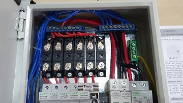 PV combiner, MC4 junction termination box