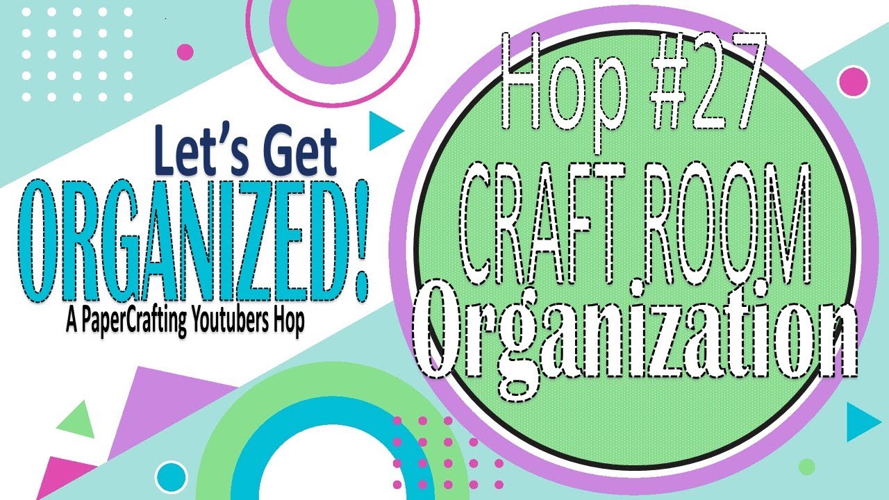 Ephemera Storage and Organization | Let's Get Organized Hop #27 | September 2024