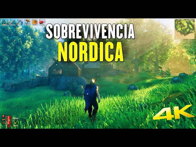 NOVO JOGO DE SOBREVIVÊNCIA VIKING  VALHEIM Gameplay Português #1