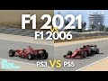 F1 2021 vs F1 2006 | Ferrari | Bahrain