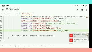 Web PDF Convert App in CodeAssist Part 1. How to convert web page into pdf. #codeassist #java