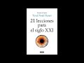 1.21| 21 LECCIONES PARA EL S.XXI. AUDIOLIBRO VOZ HUMANA. MELYMESI