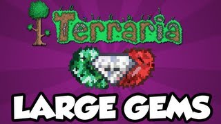 Terraria 1.2 - Large Gems (Capture The Gem Items) (New Terraria 1.2 Items)