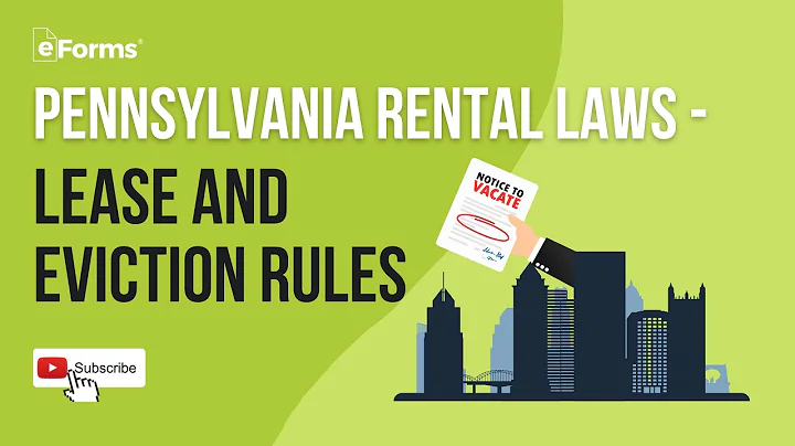 Pennsylvania Rental Laws | Lease and Eviction Rules