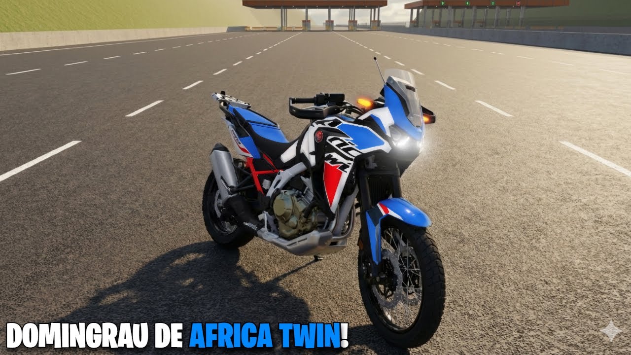 DOMINGRAU EM COMBOIO DE AFRICA TWIN 2025 E VEIO CHUVA NO GRAU SP! - Roblox RP