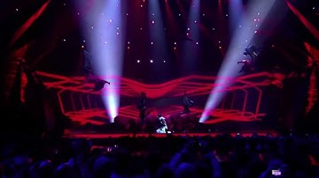 BlackTrax at Eurovision - Tracking flying aerialists