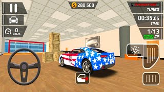 Mobil Balap Sport American Lintas Kota Part#25 - Game Mobil Simulator Android Gameplay screenshot 5