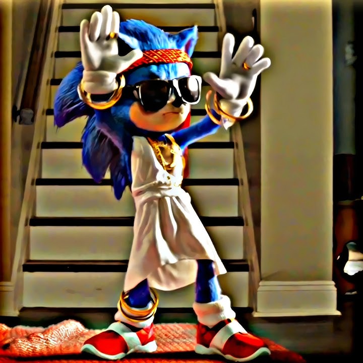 Sonic Enjoy Alone In Home 😱 Sonic Funny Scene 😂 #sonic #viral