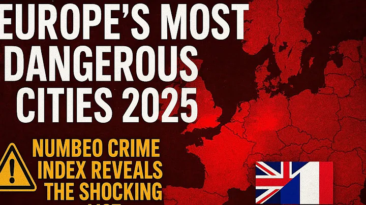 Europe’s Most Dangerous Cities 2025 | Numbeo Crime Index Reveals Shocking Results! #facts 