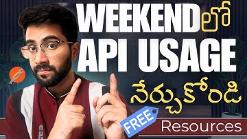 What is API and how it works in Telugu | Vamsi Bhavani