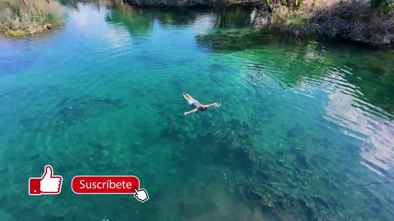 Aguas Turquesas En EL SALVADOR. El Hoyo de Gabriel Un Hermoso Lugar en Metapán, Santa Ana.