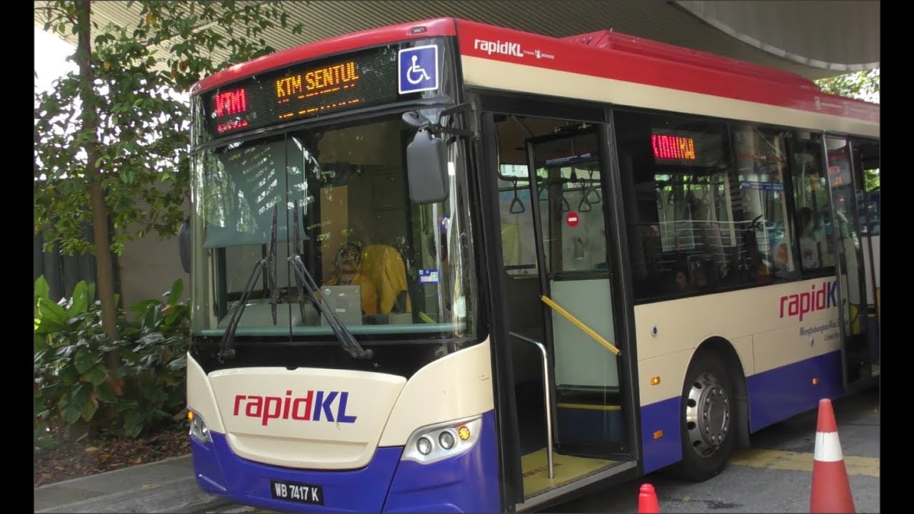 Rapid Kl Bus Ktm Service To Sentul Malaysia Youtube