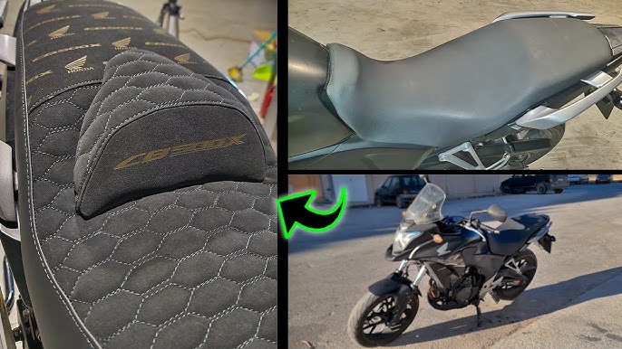 Asiento De Moto Desde Cero En Espuma y tapizado En Cuero. 