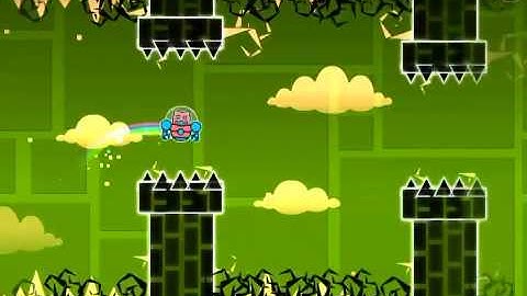 Geometry Dash - Flappy bird - by Darnoc ( 9 stars )