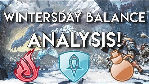 Wintersday Balance Patch Analysis : Elementalist, Engineer and Guardian!