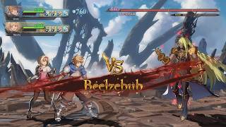Granblue Fantasy Versus: Rising - Story Mode - Hard Difficulty - Beelzebub - Boss Fight #7