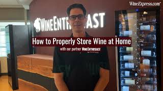 How to Properly Store and Age Wine