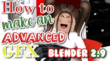 Roblox Blender 2.9 GFX | Render using RIG and HDRI | COMPLETE Step by Step Tutorial