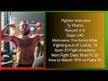 Interview with The Serial Killer, Ty Ybarra, who makes his 3rd pro walk at PFC52 this weekend!