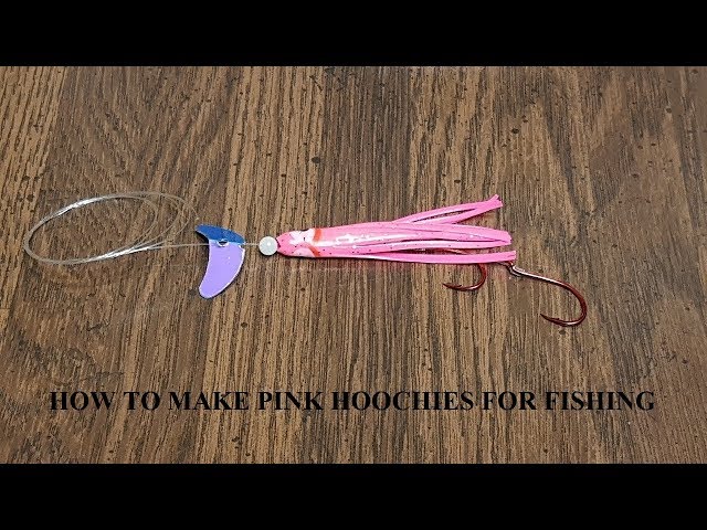 How to Assemble Pink Hoochies for Kokanee Fishing 