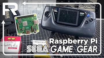Constructing the Game Gear Raspberry Pi Mod “Zega Mame Gear” | Factory Reset