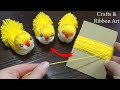 Super Easy Chicken Making Idea with Yarn - DIY Woolen Chick - How to Make Yarn Chick - Woolen Dolls