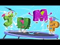 Jump with Monsters | ABC Monsters School | Learn English Alphabet | Cartoons for Kids
