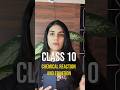 CLASS 10 CHEMICAL REACTION AND EQUATIONS 🔥 #exam #class10 #class10science #cbse