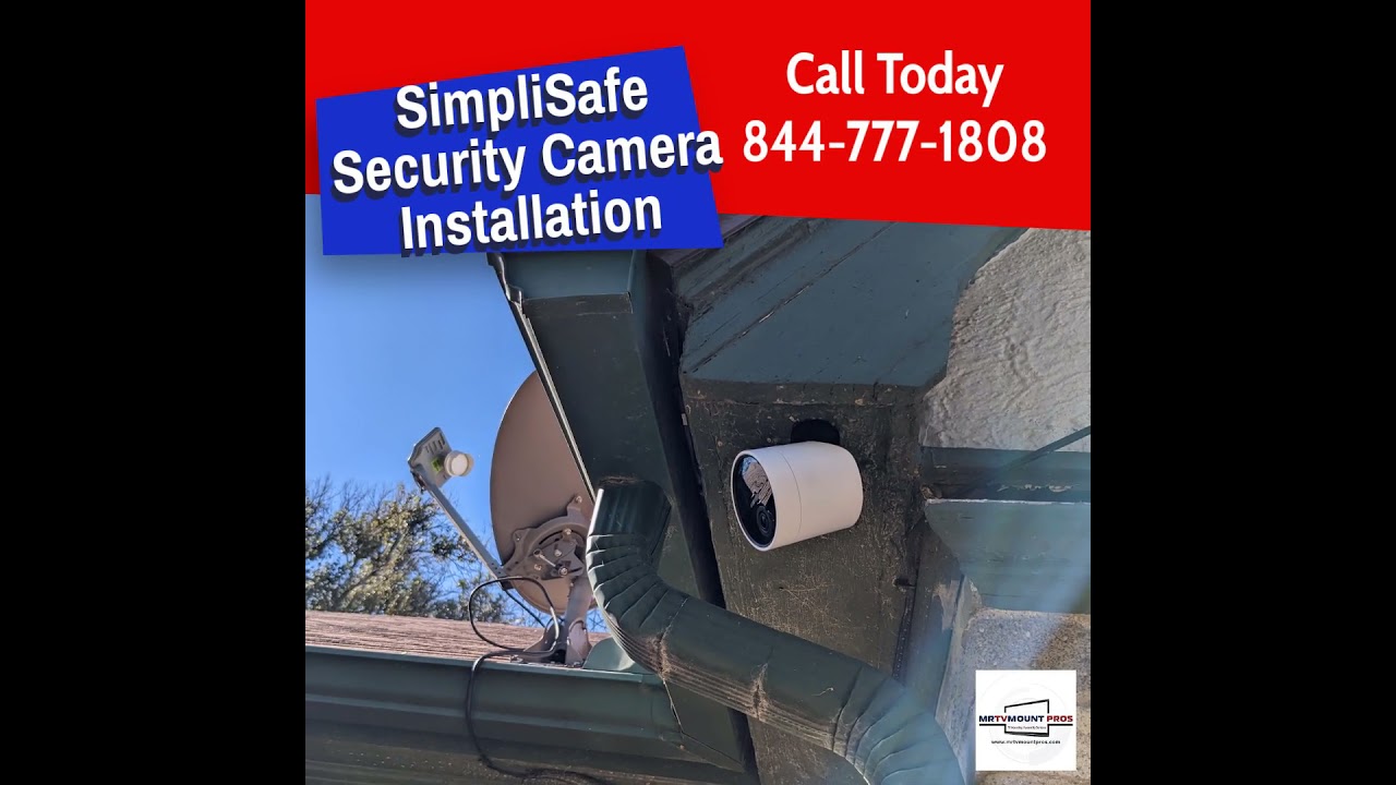 SimpliSafe Security Camera Installation YouTube