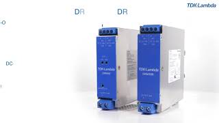 What is the difference between DRM40 and DRM40B DIN rail redundancy modules?