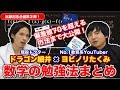 出版記念第２弾! ヨビノリたくみxドラゴン細井で数学の勉強法まとめ！偏差値70を超える方法まで大公開！