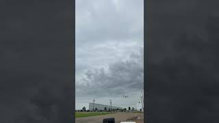 V22 osprey flying over