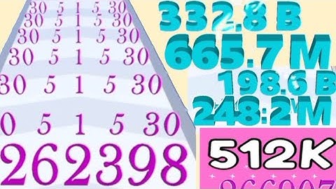 9 Minutes Safisfying Additional Math Games With High Score - Merge Master Number Vs Number Shooting