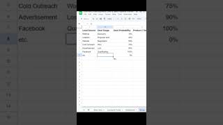 How to customize your Google Sheets CRM in 56 seconds! ⚙️ #shorts