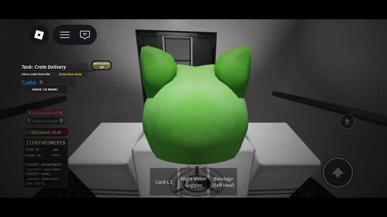 Logistics Department Gameplay - SCP Roleplay Classic - Roblox