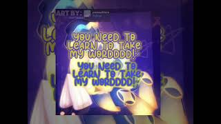 Take my word~ || @ms_shadow || lyrics!