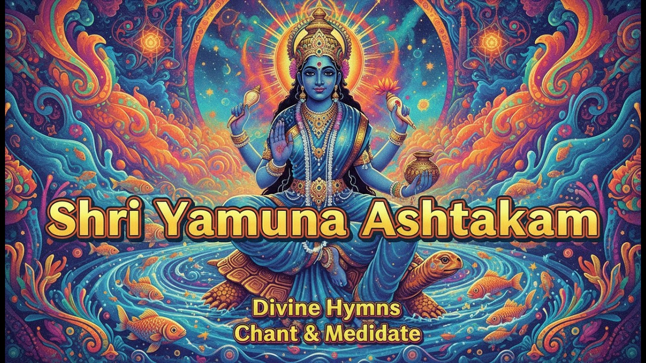 Shri Yamuna Ashtakam | Psychedelic Trance for Divine Flow, Bhakti & Inner Purification
