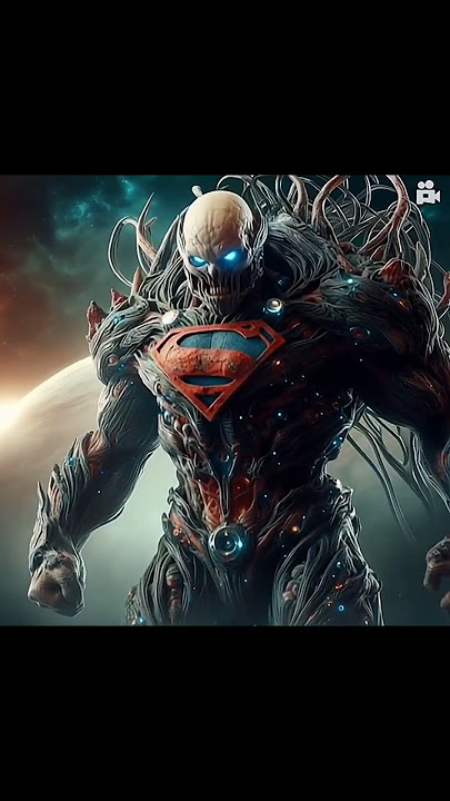 Superman and a space giant combined into a galaxy-wide god #superman #giant #dc #god #youtube #views