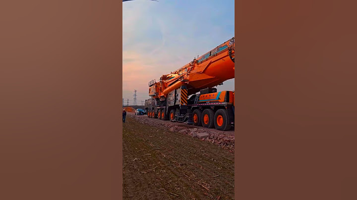 the powerful XCMG XCA 4000 crane in action! This beast handles massive loads.