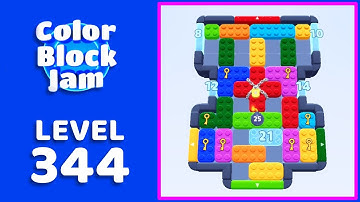 Color Block Jam [NO ADS] Level 344 [Solution Walkthrough]