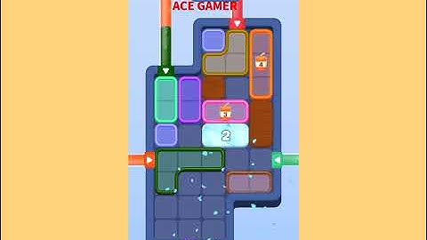 Water out puzzle Level 354 walkthrough solution 