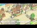 [あつ森]博物館横にウォールパーテーションを使ってカフェ通りを作る|Create a cafe street using wall partitions[島クリ]