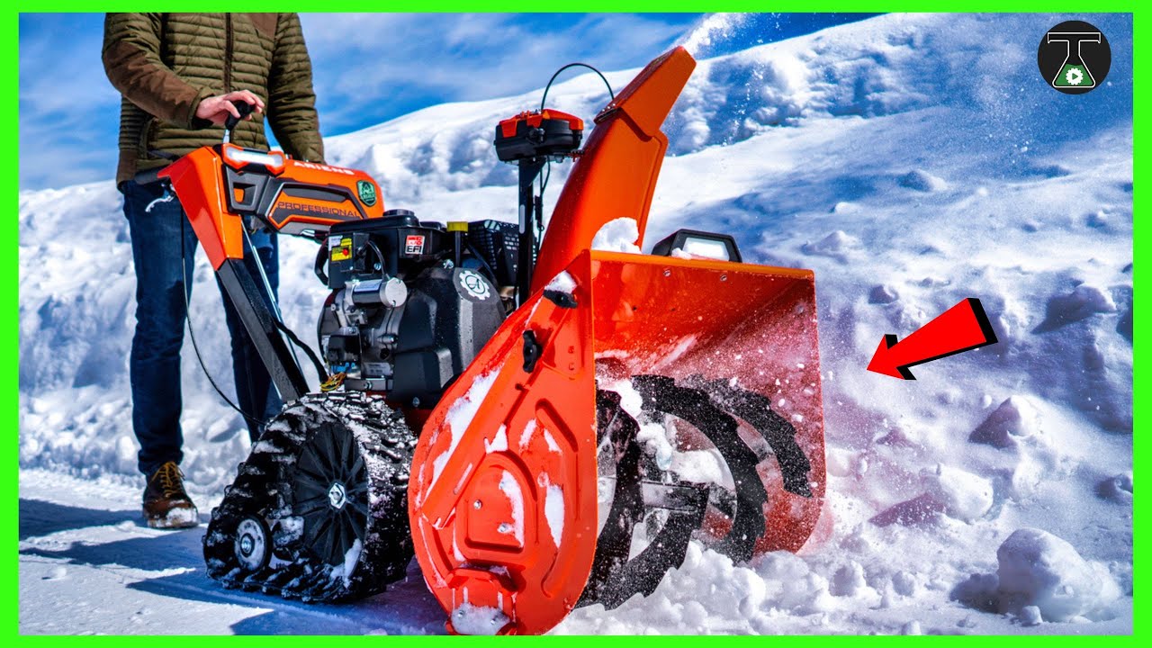 THE BEST SNOW REMOVAL MACHINES & Tools In Action! 